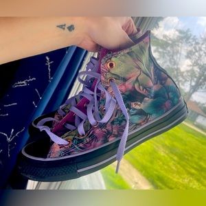 CUSTOM CONVERSE|HIGHTOPS💗💟🖤